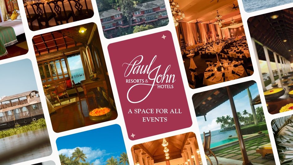 A Space for All Events - Coorg Wilderness Resort and Spa OR Kumarakom Lake Resorts - Paul John Hotels and Resorts